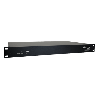 Aurora DTX-1616D 16x16 Dante DSP with 16x16 analog in and out