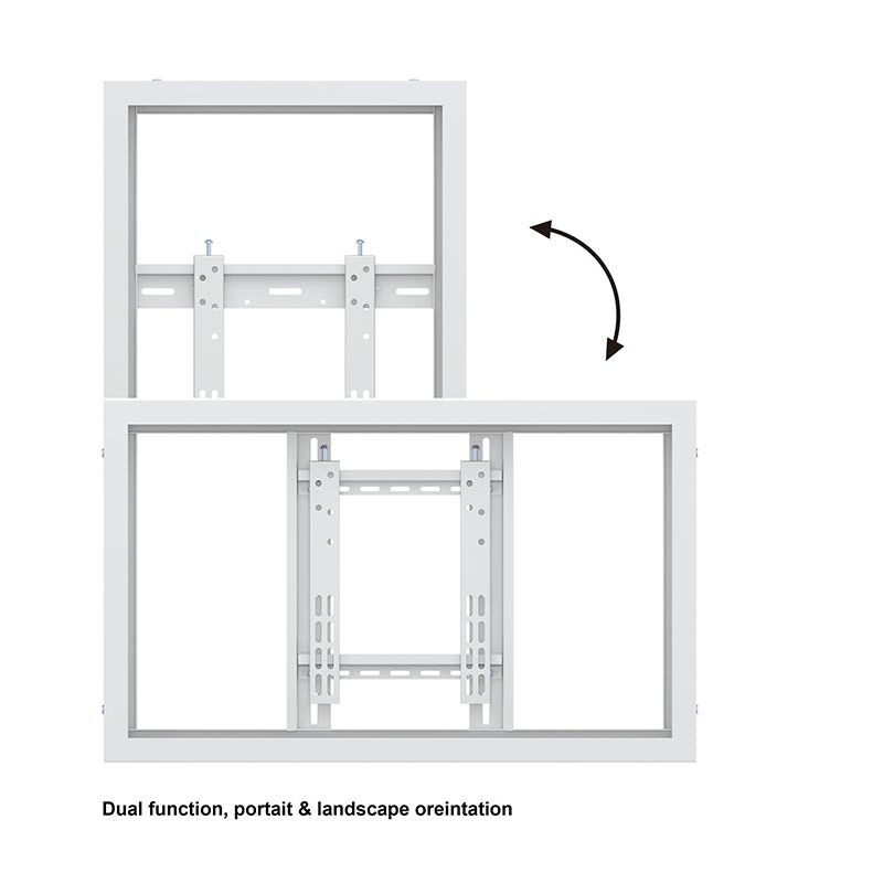 Multibrackets M Pro Series Enclosure 32" Wall Slim Small White