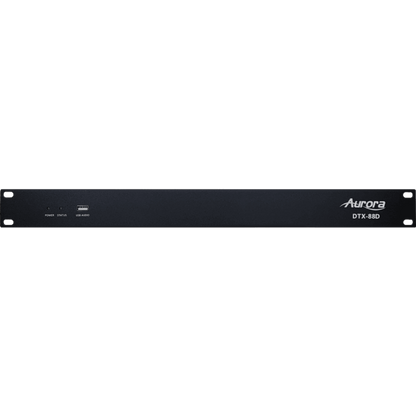 Aurora DTX-88D 8x8 Dante DSP with 8x8 analog in and out