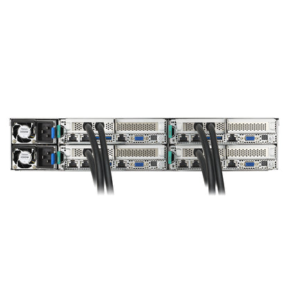 ASUS RS720Q-E11-RS8U Intel C741 LGA 4677 (Socket E) Rack (2U) Black, Silver