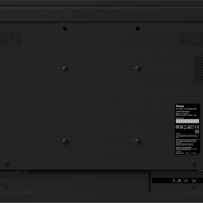 iiyama LH5065UHSB-B1AG Signage Display Digital signage flat panel 125.7 cm (49.5") LCD Wi-Fi 800 cd/m² 4K Ultra HD Black Built-in processor Android 11 24/7