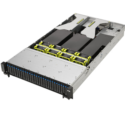 ASUS RS520A-E11-RS24U Socket SP3 Rack (2U) Black, Silver