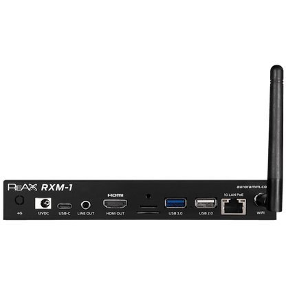 Aurora Multimedia RXM-1 Reax Control Processor Digital Signage & Media Playback