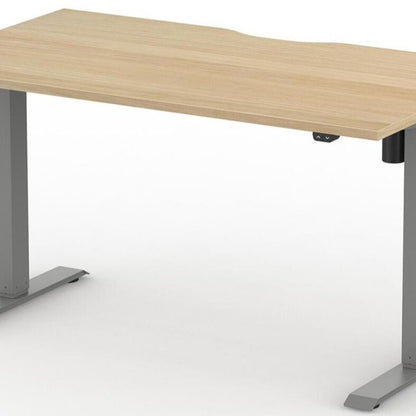 Formetiq B/H1S28S Alto 1 Height Adjustable Desk with Scoop - (w) 1200 x (d) 800mm