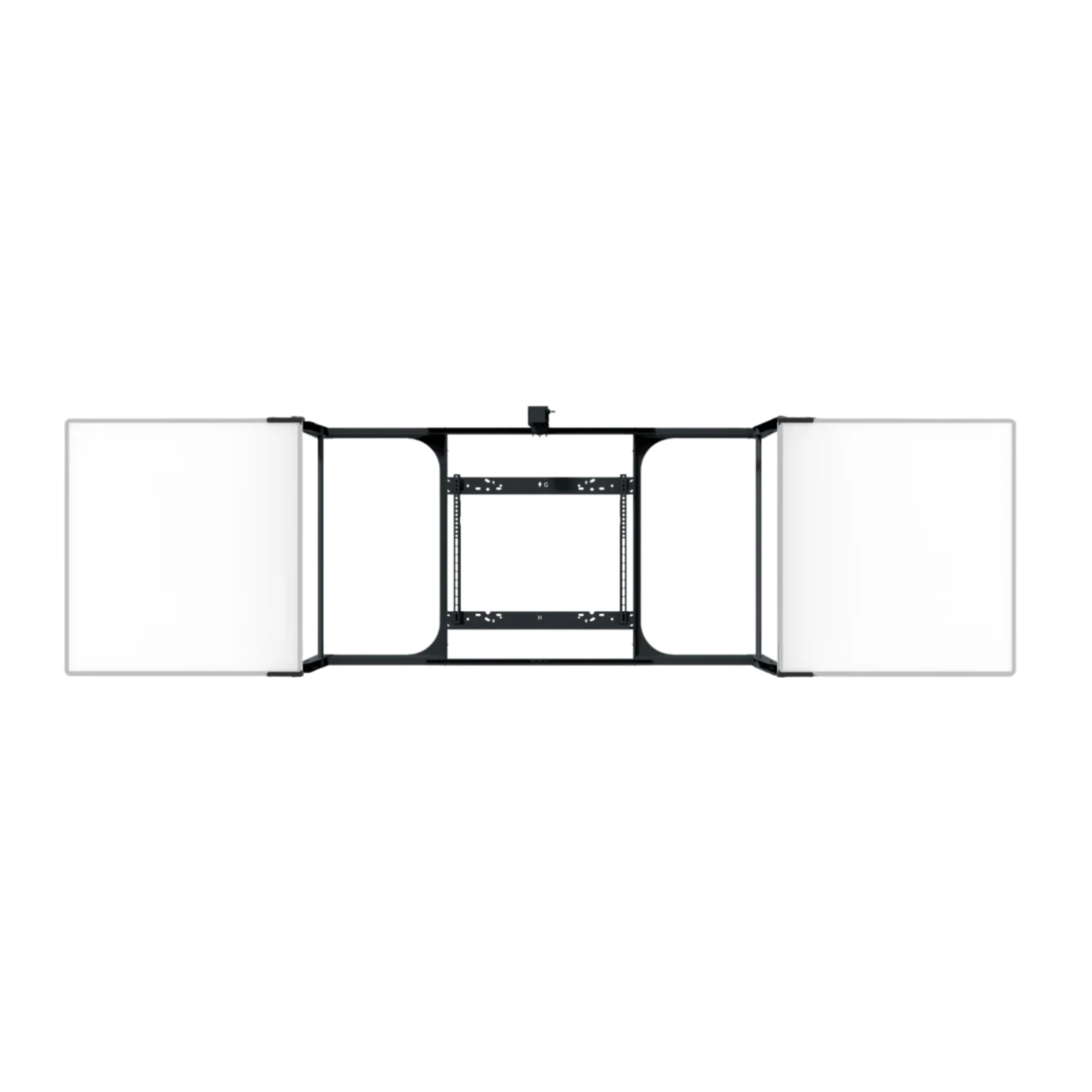 BalanceBox 988b83 Whiteboard Enamel WINX-4B 75": White, blank; white, blank