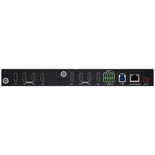 Aurora Multimedia DIDO-X4 4x4 Scaler Matrix Processor with USB Capture Output