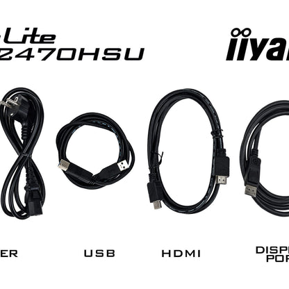 iiyama G-Master GB2470HSU-B6 24" Fast IPS 180Hz Gaming Monitor