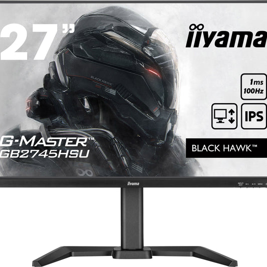iiyama G-Master GB2745HSU-B1 27" Monitor with IPS Panel Technology and 1ms MPRT