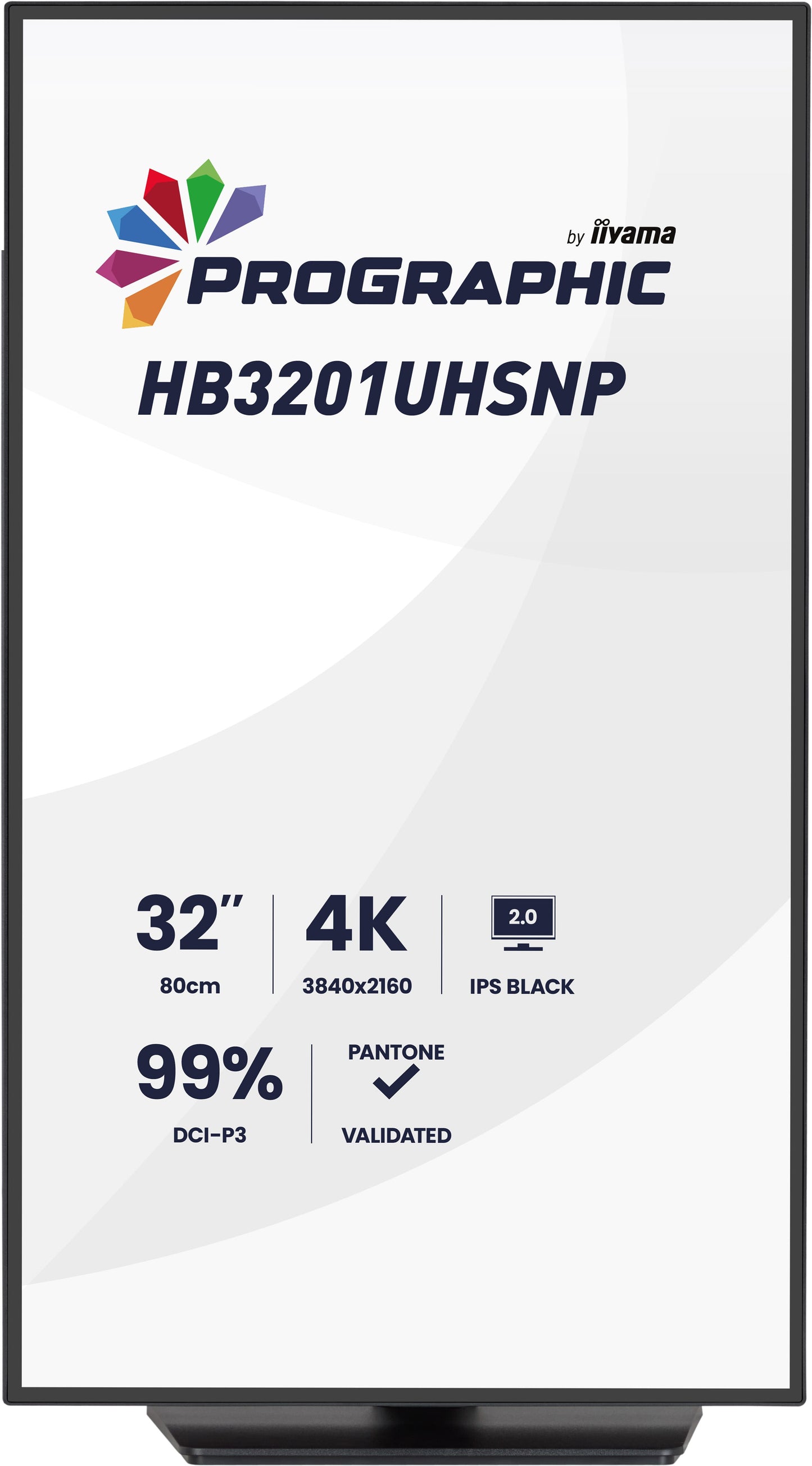 iiyama ProGraphic HB3201UHSNP-B1 32" 4K Pantone Validated Colour Display