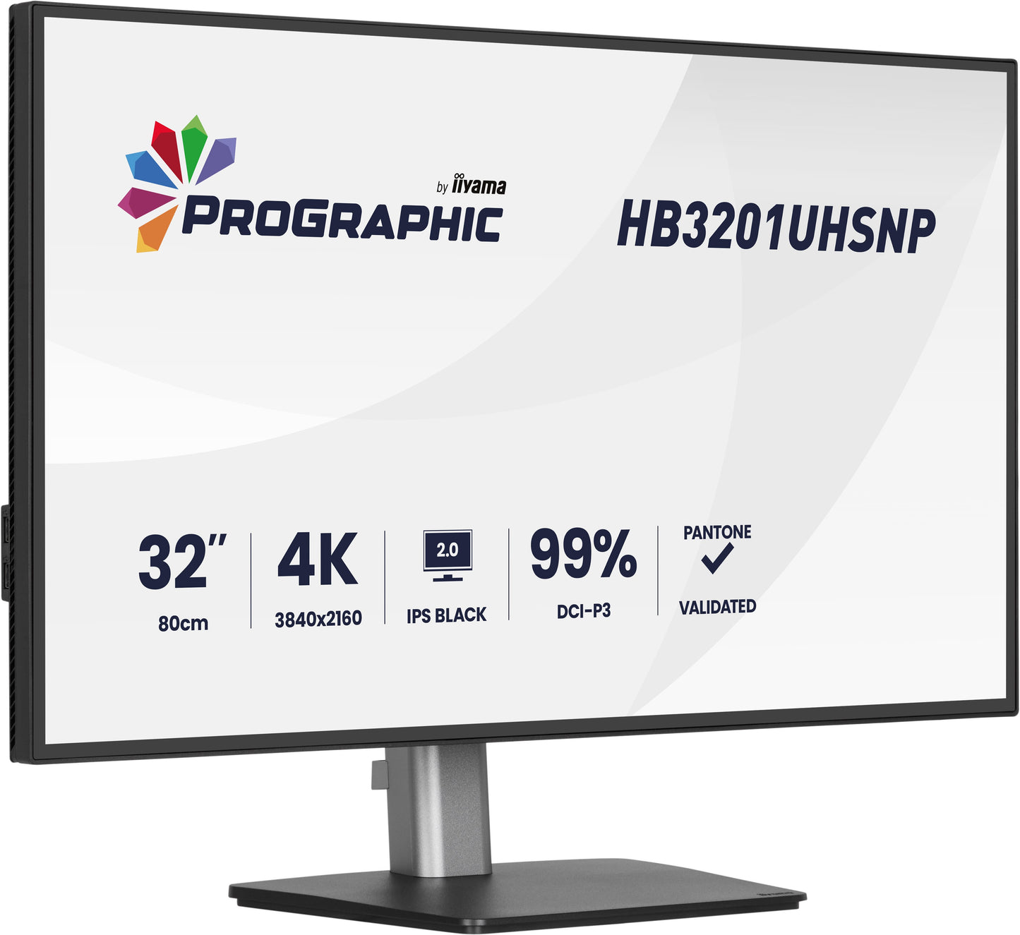 iiyama ProGraphic HB3201UHSNP-B1 32" 4K Pantone Validated Colour Display