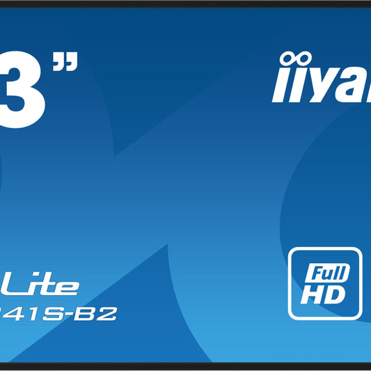 iiyama PROLITE LE4341S-B2 43" Flexible Full HD professional large format display with USB media playback