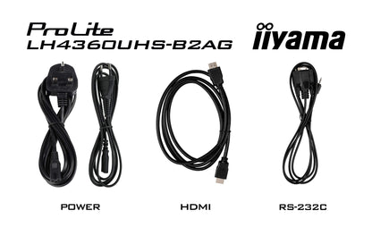 iiyama ProLite LH4360UHS-B2AG 43" 4K UHD Digital Signage Display