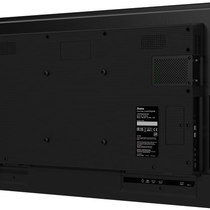 iiyama ProLite LH5075UHS-B1AG 50" 4K UHD 24/7 Display with Android OS, FailOver and Intel SDM slot