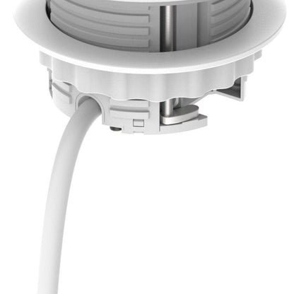 Metalicon S1-1P3C(1A/2C)2D Solo Plus In Desk Module, 1 Mains Power, 1 USB-A, 2 USB-C, 2 Ethernet Ports