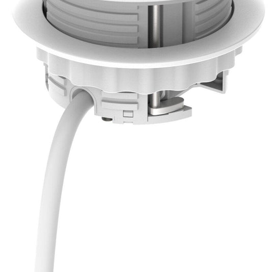 Metalicon S1-1P3C(1A/2C)2D Solo Plus In Desk Module, 1 Mains Power, 1 USB-A, 2 USB-C, 2 Ethernet Ports