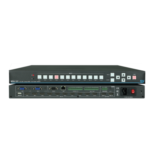 SY 12-Input Presentation Scaling Switcher