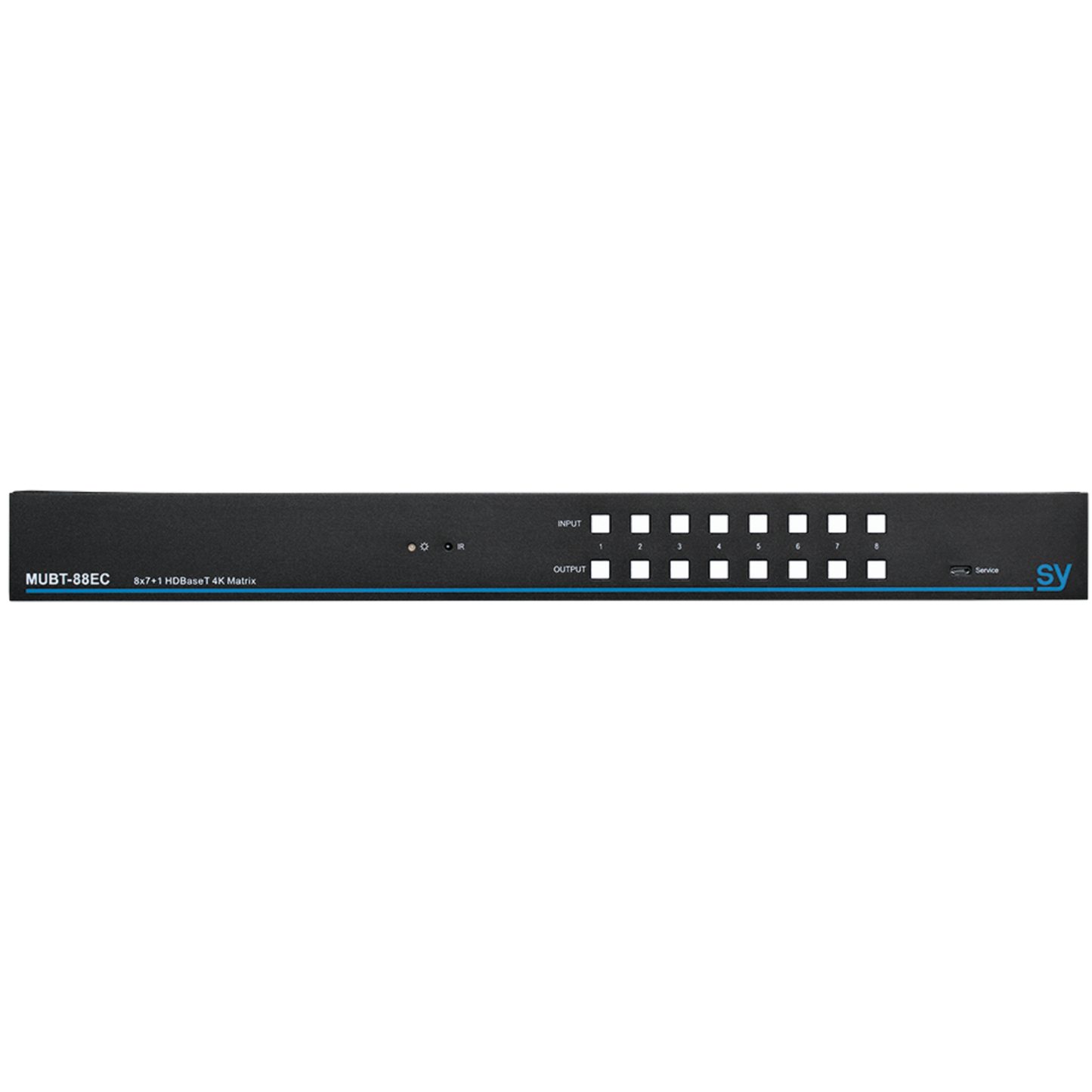 SY MUBT-88EC Set – 8×8 Professional 4K30 HDBaseT Distribution Matrix