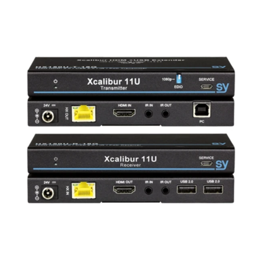 SY HX150-11U-18G-SET – Xcalibur 11U HDMI + USB 100/150m Extender Set
