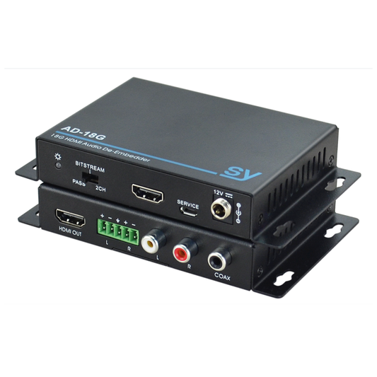SY AD-18G – 4K 18Gbps HDMI 2.0 Audio Extractor / De-Embedder