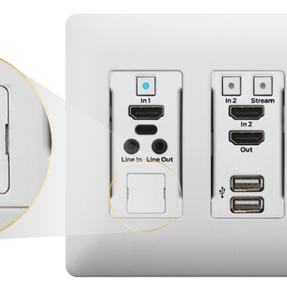 Aurora IPE-LCVR-W Blank cover for LAN port (White)
