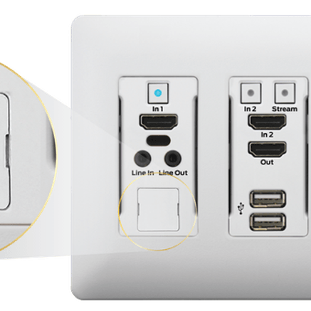 Aurora IPE-LCVR-W Blank cover for LAN port (White)