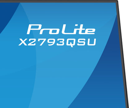 iiyama ProLite X2793QSU-B1 computer monitor 68.6 cm (27") 2560 x 1440 pixels Quad HD LED Black