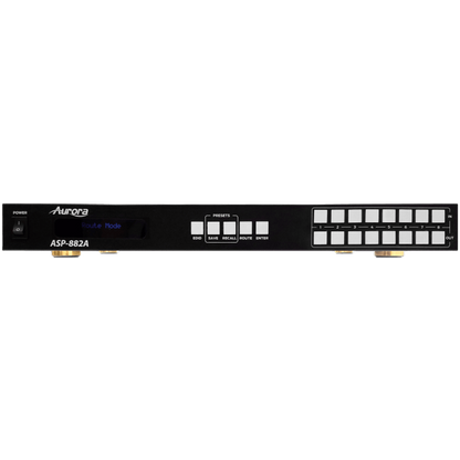 Aurora Multimedia ASP-882A 8x8 HDMI 2.0A Matrix 4K60Hz UHD