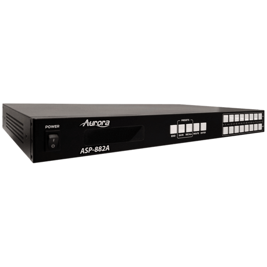 Aurora Multimedia ASP-882A 8x8 HDMI 2.0A Matrix 4K60Hz UHD