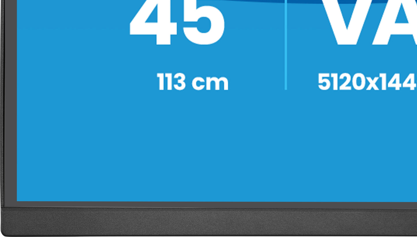 iiyama XCB4594DQSU-B1 computer monitor 111.8 cm (44") 5120 x 1440 pixels Dual QHD LED Black