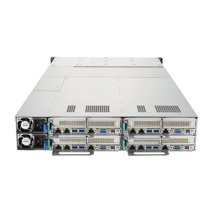 ASUS RS720Q-E11-RS8U Intel C741 LGA 4677 (Socket E) Rack (2U) Black, Silver