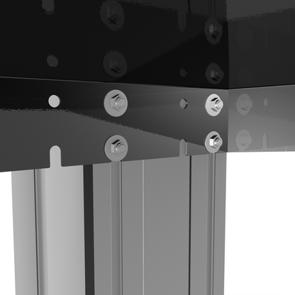 Conen LAP4-SM Laptop Side Shelf Connects To Central Aluminum Column