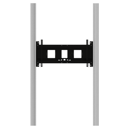 Conen PY1E-IFPD-W Wallmounted 2 Pylon System For Displays From 65-86" Electrical Height Adustable, 70 Cm Stroke