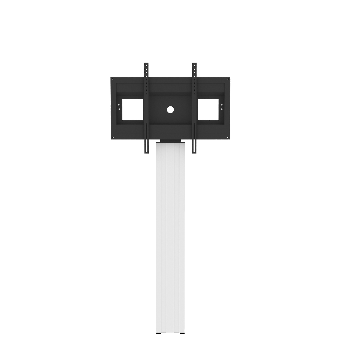 Conen SCETANHVW14 TV And Monitor Wall Mount, Center Of Display 162 Cm Column Silver Anodized, Fixed Height