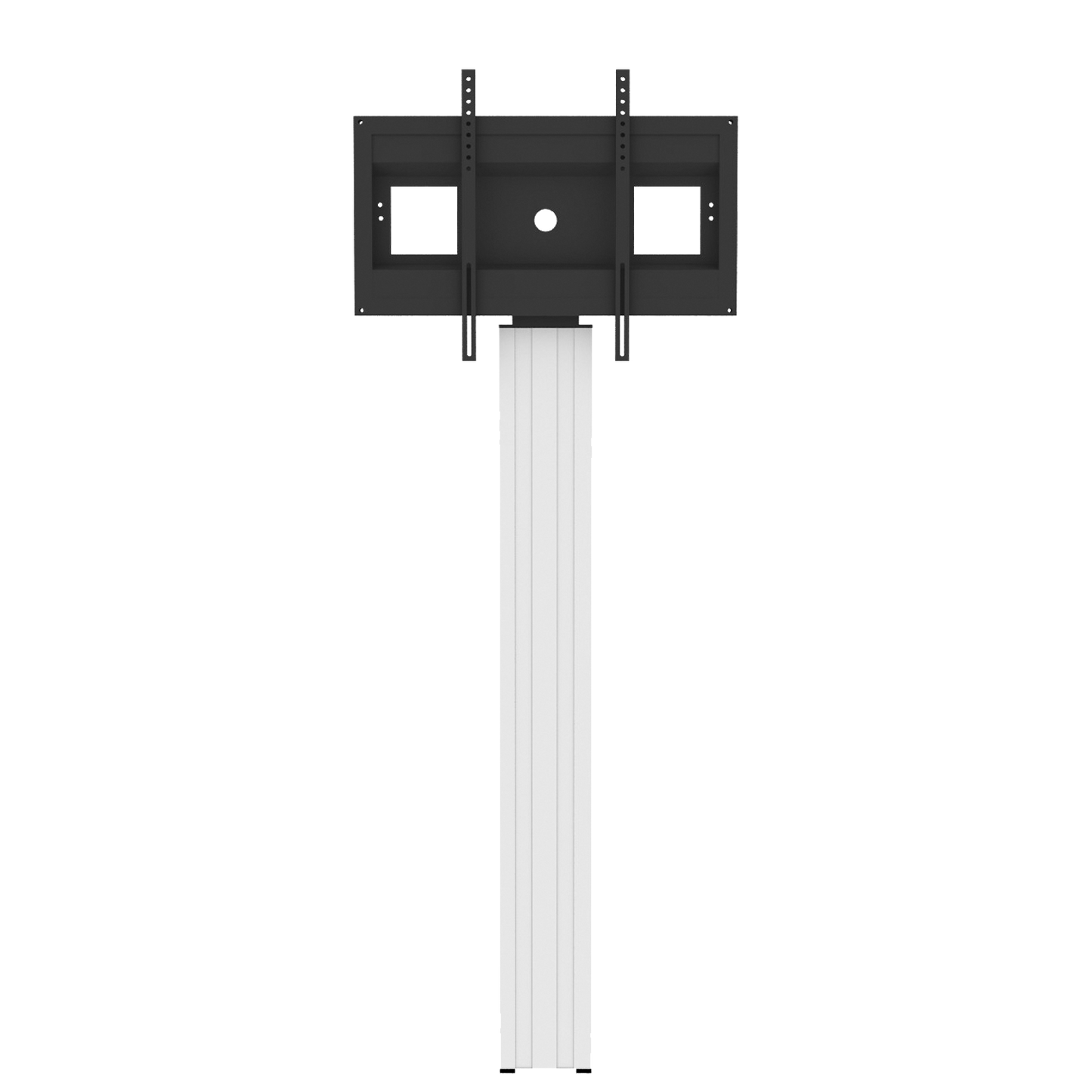 Conen SCETANHVW17 TV And Monitor Wall Mount, Center Of Display 192 Cm Column Silver Anodized, Fixed Height