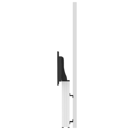 Conen SCETANHVW Tv And Monitor Wall Mount, Center Of Display 115 Cm Column Silver Anodized, Fixed Height