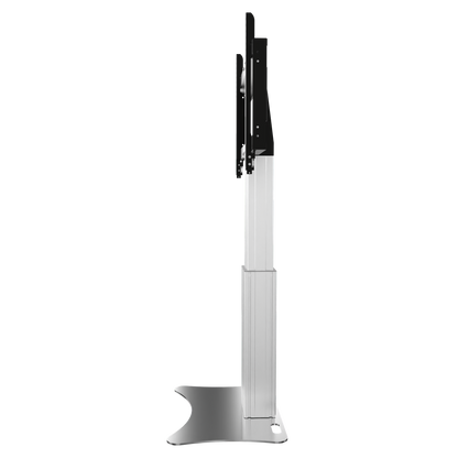 Conen SCETAPL Motorized Display Stand With 50 Cm Of Vertical Travel Column Silver Anodized, Center Of Display 98,8 - 148,8 Cm, Floor Plate