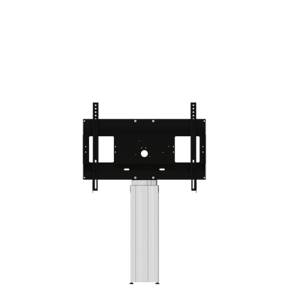 Conen SCETAWL Motorized Monitor Wall Mount, 50 Cm Of Vertical Travel Column Silver Anodized, Center Of Display 99,5 - 149,5 Cm