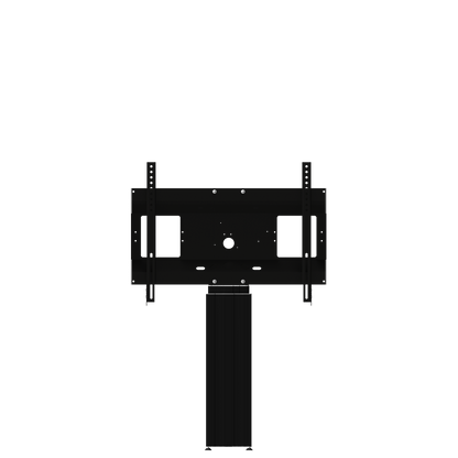 Conen SCETAWLB Motorized Monitor Wall Mount, 50 Cm Of Vertical Travel Column Black Anodized, Center Of Display 99,5 - 149,5 Cm