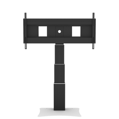 Conen SCEXLP3535B Motorized Xl Display Mount & Monitor Stand, 70 Cm Of Vertical Travel Column Black Anodized, Floor Plate