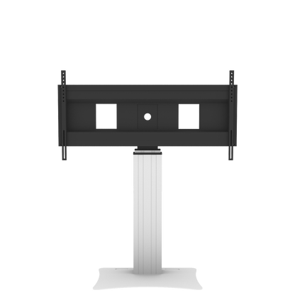 Conen SCEXLP Motorized Xl Display Mount & Monitor Stand, 50 Cm Of Vertical Travel Column Silver Anodized, Center Of Display 121 - 171 Cmfloor Plate