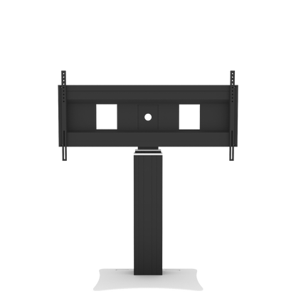 Conen SCEXLPB Motorized Xl Display Mount & Monitor Stand, 50 Cm Of Vertical Travel Column Black Anodized, Center Of Display 121 - 171 Cm, Floor Plate