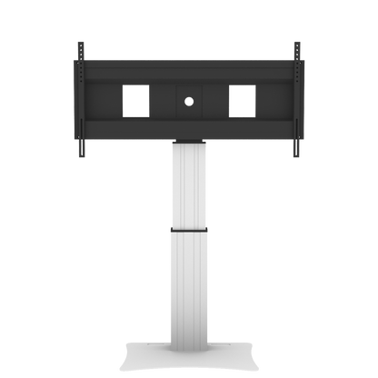 Conen SCEXLPL Motorized Xl Display Mount & Monitor Stand, 50 Cm Of Vertical Travel Column Silver Anodized, Center Of Display 99,5 - 149,5 Cm, Floor Plate