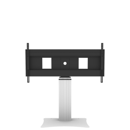 Conen SCEXLPL Motorized Xl Display Mount & Monitor Stand, 50 Cm Of Vertical Travel Column Silver Anodized, Center Of Display 99,5 - 149,5 Cm, Floor Plate