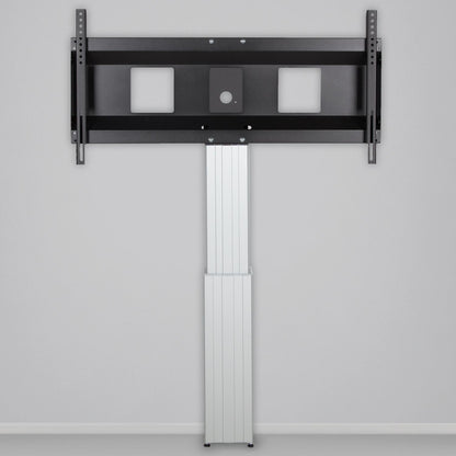 Conen SCEXLW Motorized Xl Monitor Wall Mount, 50 Cm Of Vertical Travel Column Silver Anodized, Center Of Display 121,5 - 171,5 Cm