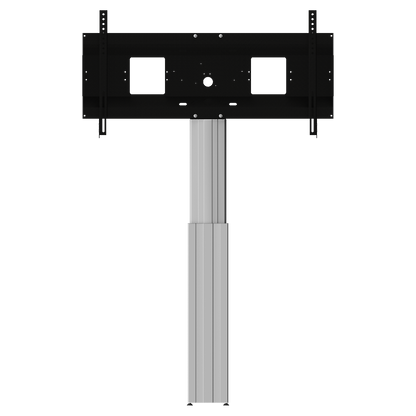Conen SCEXLW Motorized Xl Monitor Wall Mount, 50 Cm Of Vertical Travel Column Silver Anodized, Center Of Display 121,5 - 171,5 Cm