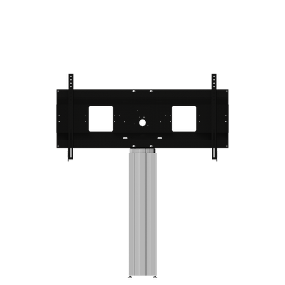 Conen SCEXLW Motorized Xl Monitor Wall Mount, 50 Cm Of Vertical Travel Column Silver Anodized, Center Of Display 121,5 - 171,5 Cm