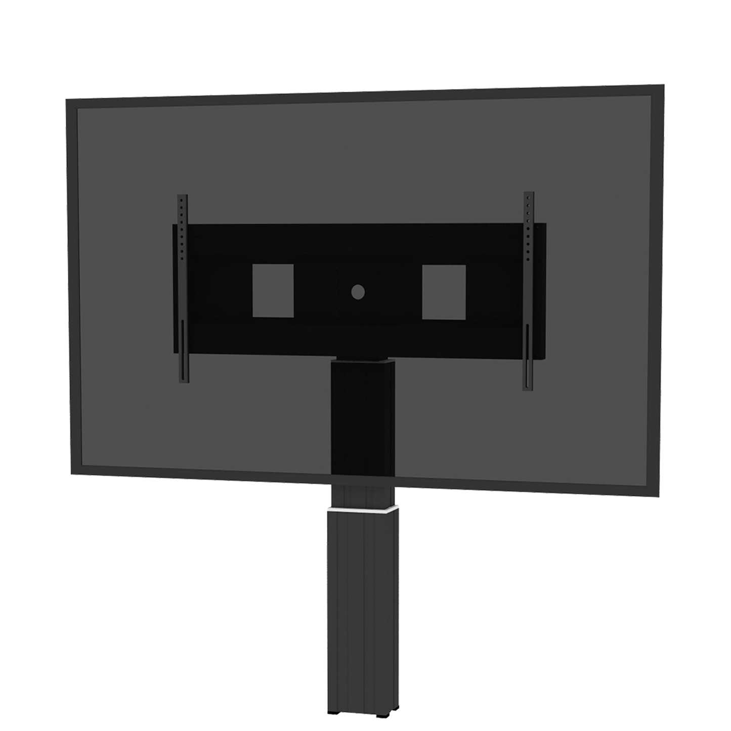 Conen SCEXLWLB Motorized Xl Monitor Wall Mount, 50 Cm Of Vertical Travel Column Black Anodized, Center Of Display 99,5 - 149,5 Cm
