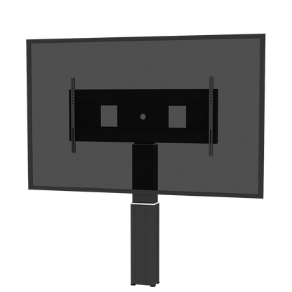 Conen SCEXLWLB Motorized Xl Monitor Wall Mount, 50 Cm Of Vertical Travel Column Black Anodized, Center Of Display 99,5 - 149,5 Cm