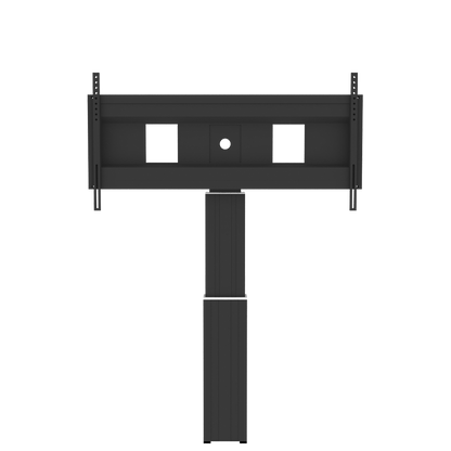Conen SCEXLWLB Motorized Xl Monitor Wall Mount, 50 Cm Of Vertical Travel Column Black Anodized, Center Of Display 99,5 - 149,5 Cm
