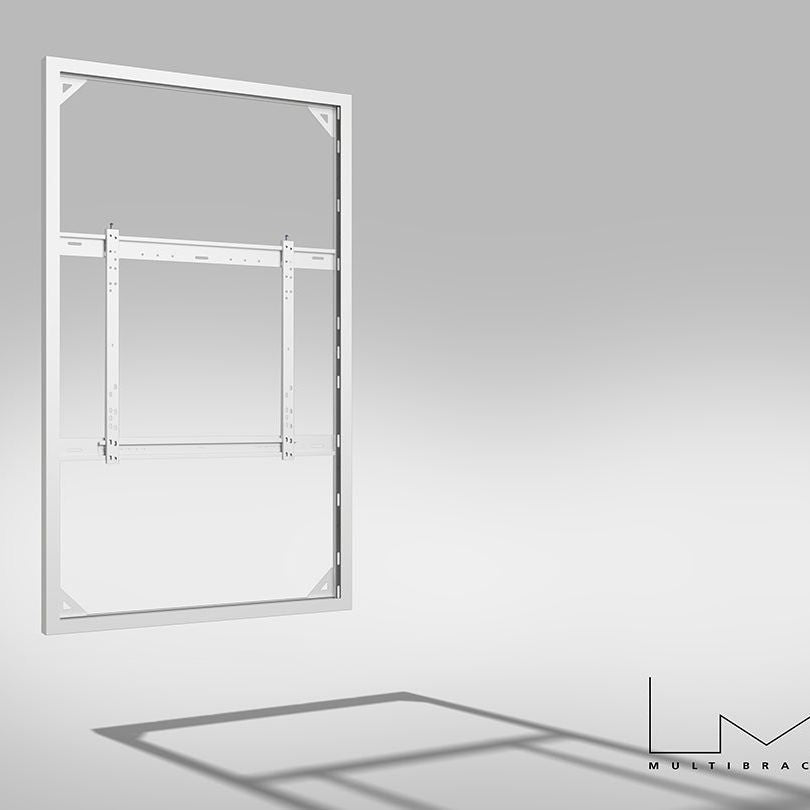 Multibrackets M Pro Series Enclosure 75" Wall Slim Medium White